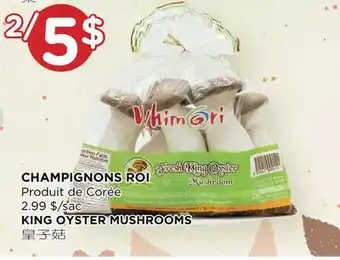 Kim Phat King oyster mushrooms offer