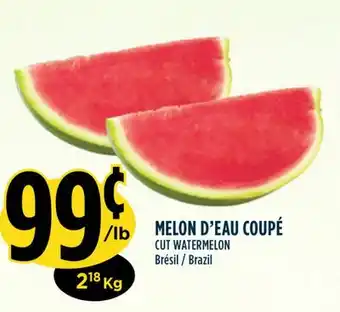 Marché Adonis Melon d'eau coupé offer