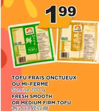 Kim Phat Sunrise fresh smooth or medium firm tofu offer