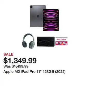 TSC Stores Apple m2 ipad pro 11 128gb (2022) offer