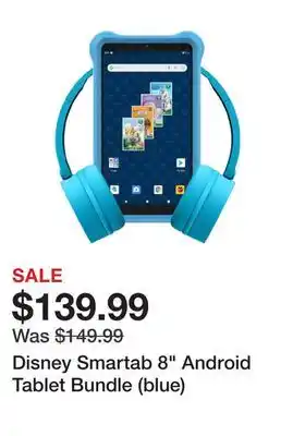 TSC Stores Disney smartab 8 android tablet bundle (blue) offer