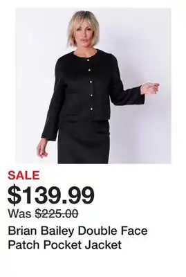 TSC Stores Brian bailey double face patch pocket jacket offer