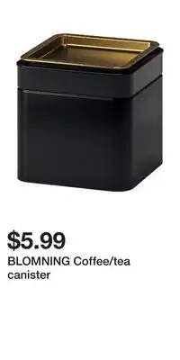 IKEA Blomning coffee/tea canister offer
