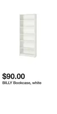 IKEA Billy bookcase, white offer
