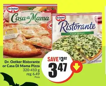 FreshCo Dr. Oetker Ristorante or Casa Di Mama Pizza 320-410g offer
