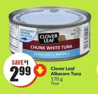 FreshCo Clover Leaf Albacore Tuna 170g offer