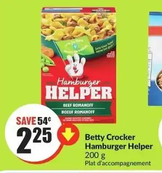 FreshCo Betty Crocker Hamburger Helper 200g offer