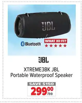 2001 Audio Video Jbl portable waterproof speaker offer