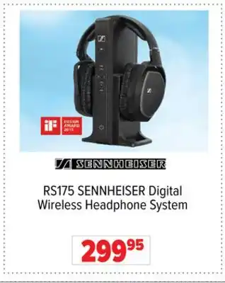 2001 Audio Video Sennheiser digital wireless headphone system offer