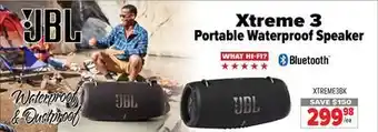 2001 Audio Video Xtreme portable waterproof speaker offer