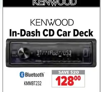 2001 Audio Video Kenwood in-dash cd car deck offer