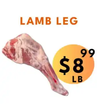 Food World Supermarket Lamb leg offer