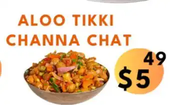 Food World Supermarket Aloo tikki channa chat offer