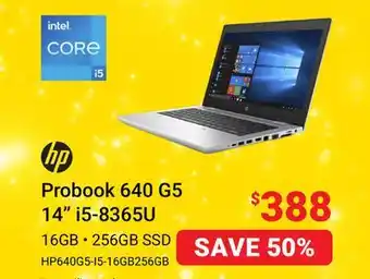 Visions Electronics Hp probook 640 g5 14 i5-8365u offer