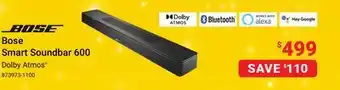 Visions Electronics Bose smart soundbar 600 offer