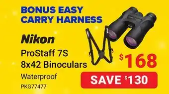 Visions Electronics Nikon prostaff 7s 8x42 binoculars offer
