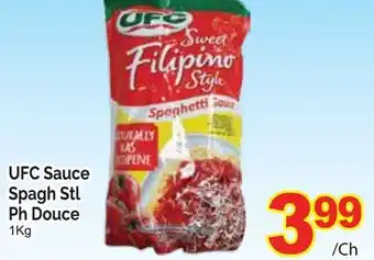 T&T Supermarket Ufc sauce spagh stl ph douce, 1 kg offer