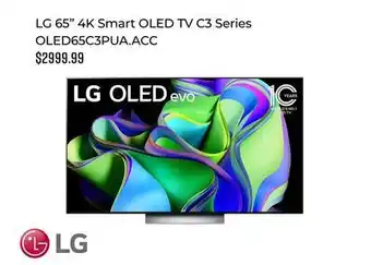 Canex Lg 65 4k smart oled tv c3 series offer