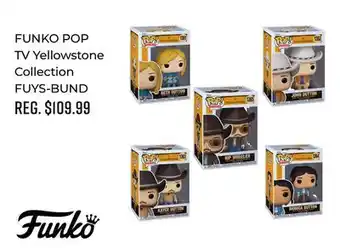 Canex Funko pop tv yellowstone collection offer