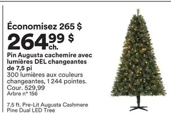 Michaels Pin augusta cachemire avec lumières del changeantes de 7,5 pi offer