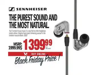 Centre Hi-Fi Sennheiser the purest sound and the most natural offer