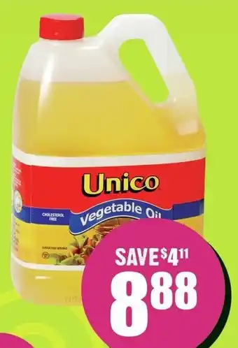 FreshCo Unico Vegetable Oil 3L offer