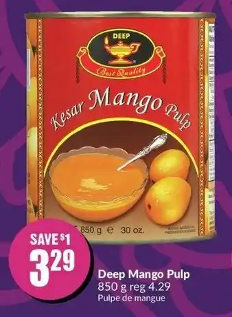FreshCo Deep Mango Pulp 850g offer