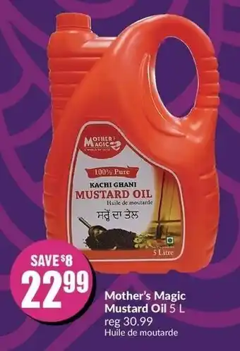 FreshCo Mother's Magic Mustard Oil 5L offer