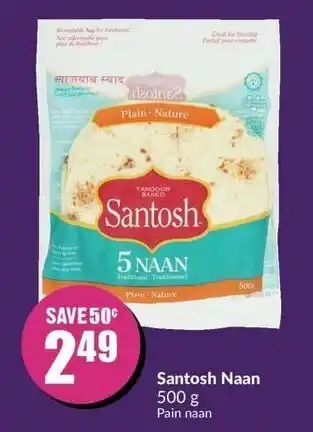 FreshCo Santosh Naan 500g offer