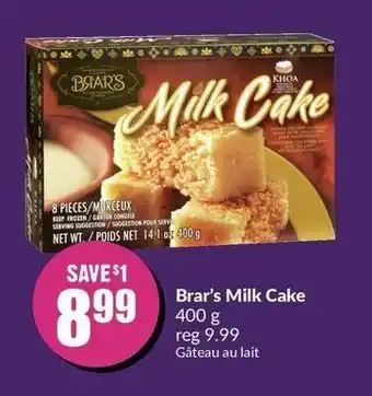 FreshCo Brar's Milk Cake 400g offer