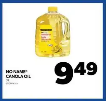 Real Canadian Superstore NO NAME CANOLA OIL 3L offer
