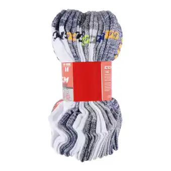Giant Tiger Ccm boy's crew/ankle socks, 4 + 1 bonus pack offer