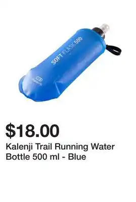 Decathlon Kalenji trail running water bottle 500 ml - blue offer