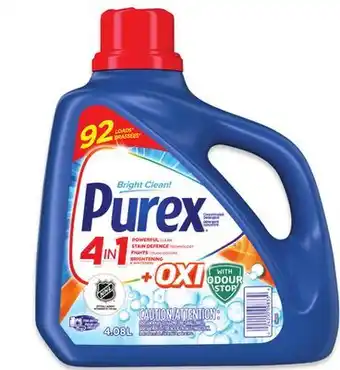 Walmart Purex liquid laundry detergent offer