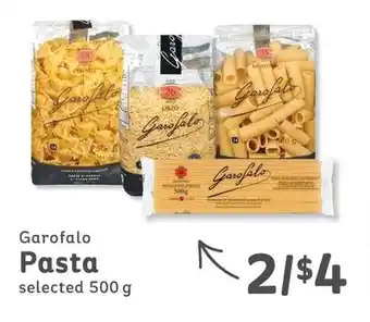 IGA Garofalo Pasta selected 500g offer