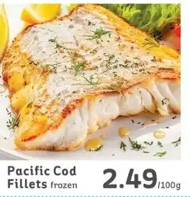 IGA Pacific Cod Fillets frozen offer