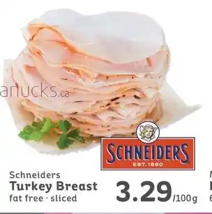 IGA SCHNEIDERS Turkey Breast offer