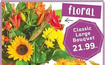 IGA Classic Large Bouquet offer