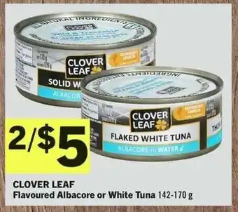 IGA CLOVER LEAF Flavoured Albacore or White Tuna 142-170 g offer