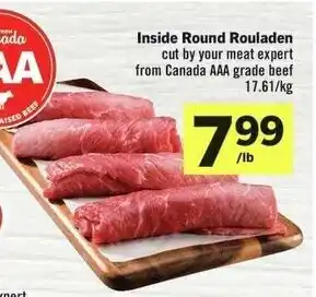 IGA Inside Round Rouladen offer