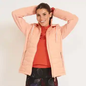 Giant Tiger Acx active women's quilted mix media jacket offer