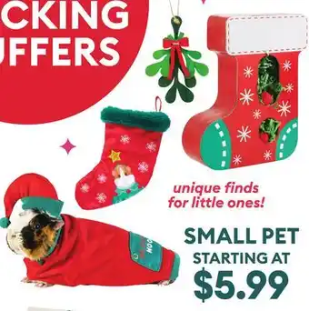 Petsmart Small pet offer