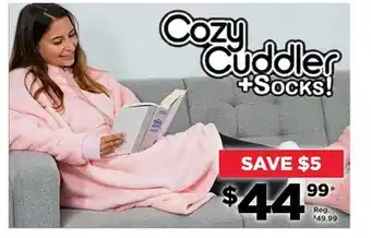 Showcase Cozy cuddler + socks! offer