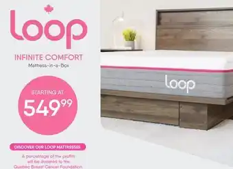 Meubles RD Loop infinite comfort mattress-in-a-box offer