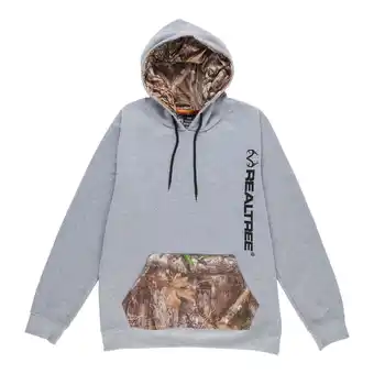 Giant Tiger Realtree men's camo hunting sweater with hood offer