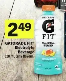 IGA GATORADE FIT Electrolyte Beverage 828mL offer