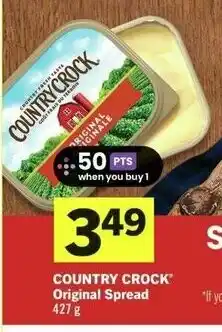 IGA COUNTRY CROCK Original Spread 427g offer