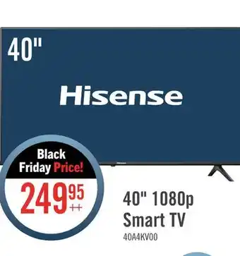 The Brick Hisense a4kv 40 fhd vidaa tv offer