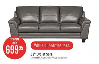 The Brick Evolet sofa - grey offer