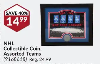 Princess Auto Nhl collectible coin offer